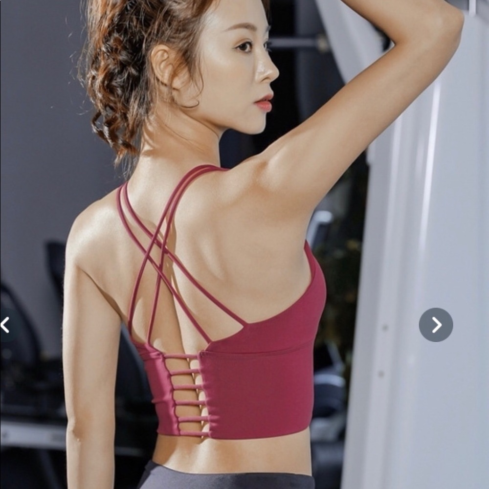 New Women sexy sport gym fitness yoga active bra